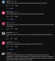 Fans in the YouTube comments section react to the streamer's clip (Images via Asmongold Clips/YouTube)